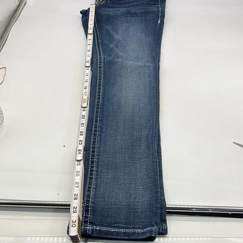 Anoname Paris Skinny Low Rise Straight Leg Jeans size 30
